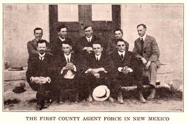 Image of The first cooperative Extension Service agents, New Mexico
